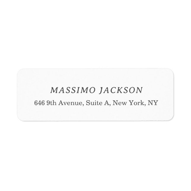 Benutzerdefinierter personalisierter minimalistisc (Vorne)
