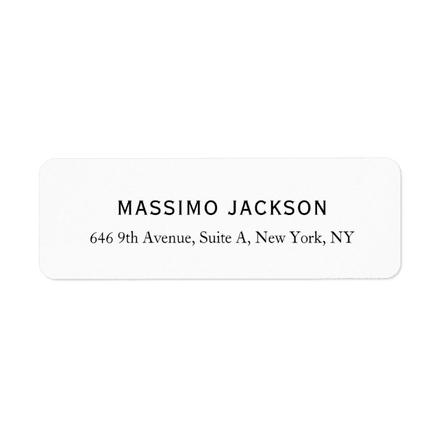 Benutzerdefinierter personalisierter minimalistisc (Vorne)