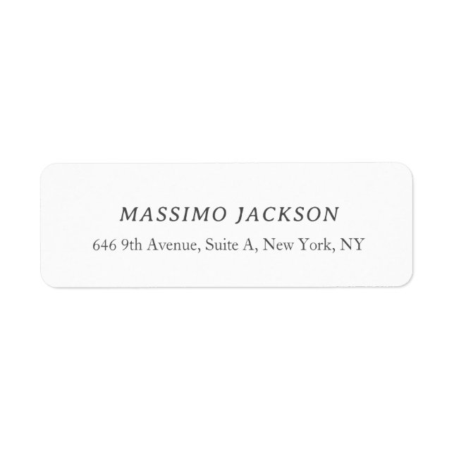 Benutzerdefinierter personalisierter minimalistisc (Vorne)