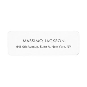 Benutzerdefinierter personalisierter minimalistisc