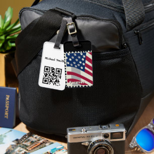 Benutzerdefinierter personalisierter Strichcode,US Gepäckanhänger