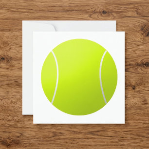 Benutzerdefinierter Personalisierter Text Tennisba Einladung