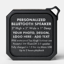 Benutzerdefinierter Personalisierter Waterproof Bl