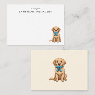 Benutzerdefinierter Pi Day Hund Mit Pi-Symbol   Pi Mitteilungskarte