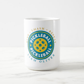 Benutzerdefinierter Pickleball-Becher | Dink Smash Kaffeetasse