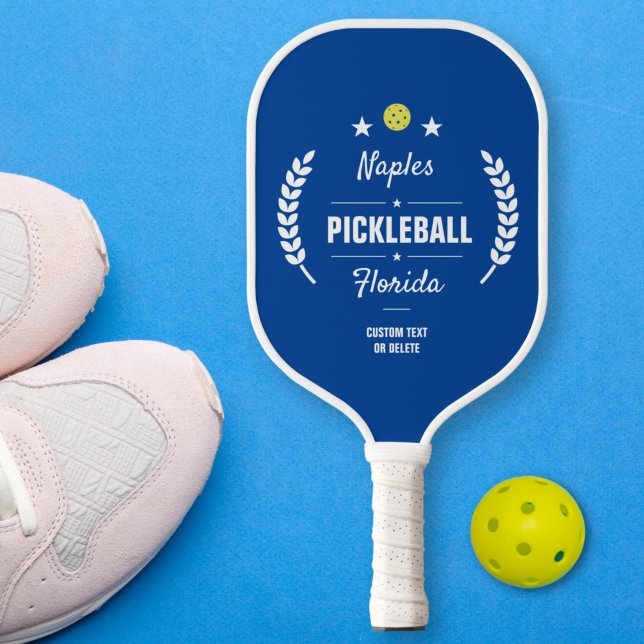 Benutzerdefinierter Pickleball Club Stadtname hinz Schläger (Von Creator hochgeladen)
