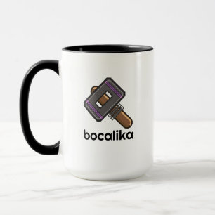 Benutzerdefinierter Pixel Hammer Logo Becher – Bea Tasse