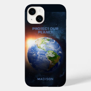 Benutzerdefinierter Planet Erde Case-Mate iPhone 14 Hülle