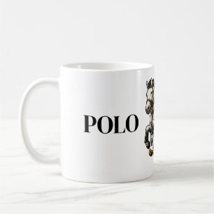 Benutzerdefinierter Polo-Pferd-Kaffeebecher - Eleg Kaffeetasse
