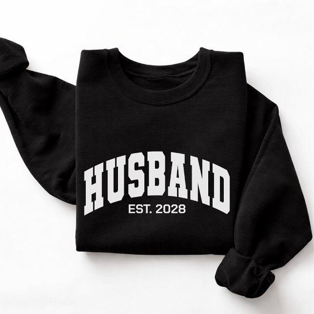 Benutzerdefinierter Pullover für Frischvermählte,  (Engagement gifts for couples, Wedding gifts for bride and groom, Wifey and Hubby matching outfits)