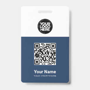 Benutzerdefinierter Qr-Code für Mitarbeiter, Bar, Ausweis