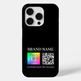 Benutzerdefinierter QR-Code Geschäftslogo Branding Case-Mate iPhone Hülle