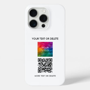 Benutzerdefinierter QR-Code Hochladen von Firmenlo Case-Mate iPhone Hülle