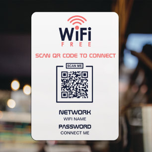 Benutzerdefinierter QR-Code l Scan zum Herstellen Fensteraufkleber