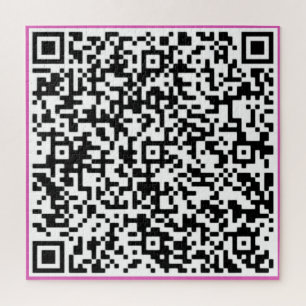 Benutzerdefinierter QR-Code Rätsel Ihr Geschenk fü Puzzle