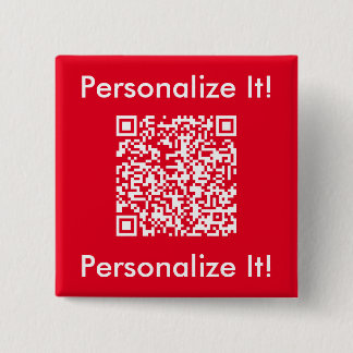 Benutzerdefinierter QR-Code Red Button