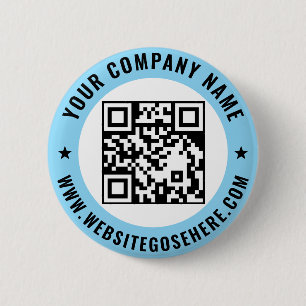 Benutzerdefinierter QR-Code-Text für Geschäftsförd Button
