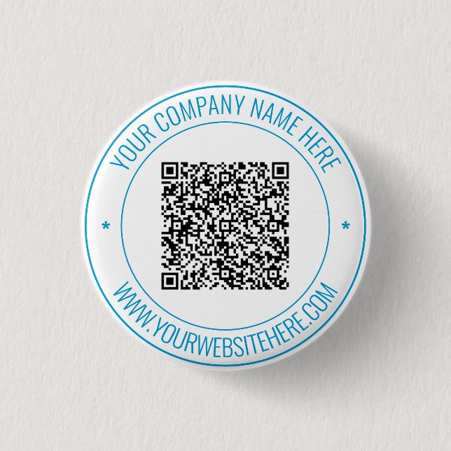 Benutzerdefinierter QR-Code und benutzerdefinierte Button (Vorderseite)