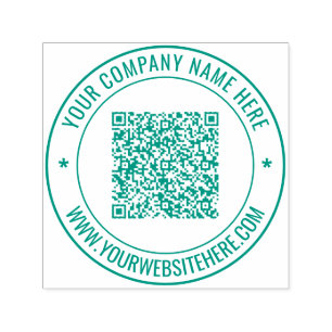 Benutzerdefinierter QR-Code und selbst erstellte T Permastempel