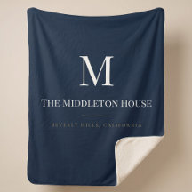 Benutzerdefinierter Quiet Luxury Estate Monogram F