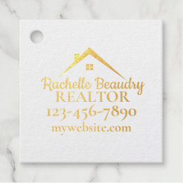 Benutzerdefinierter Realtor für Real Anwesen Marke Geschenkanhänger