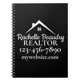 Benutzerdefinierter Realtor für Real Anwesen Marke Notizblock