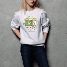 Benutzerdefinierter Retro-One-Lucky-Teacher-Bleist