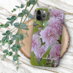 Benutzerdefinierter rosa Frühlings-Kirschblütenbau Case-Mate iPhone Hülle