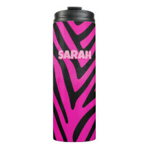 Benutzerdefinierter rosa Zebradruck 