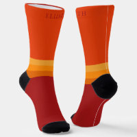 Benutzerdefinierter roter gelber Orange-Maroon-Far