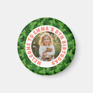 Benutzerdefinierter runder Magnet zum Kindergeburt