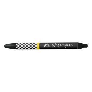 Benutzerdefinierter Schachbrett-Schreibstift-Gesch Kugelschreiber
