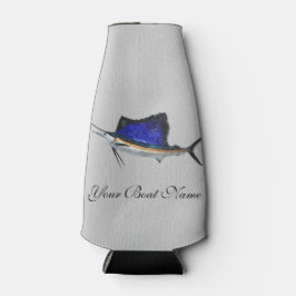 Benutzerdefinierter Schiffsname Sailfish Flaschenkühler