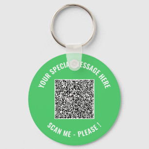 Benutzerdefinierter Schlüsselanhänger für QR-Code