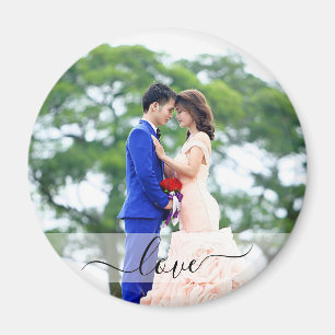 Benutzerdefinierter Schriftzug Liebe Personalisier Magnet