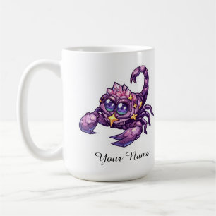 Benutzerdefinierter Skorpion-Himmels-Zodiakus-Aufk Kaffeetasse