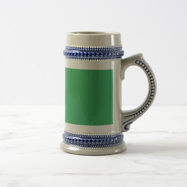 Benutzerdefinierter Smaragdgrüner Button Pin Bierglas (Rechts)