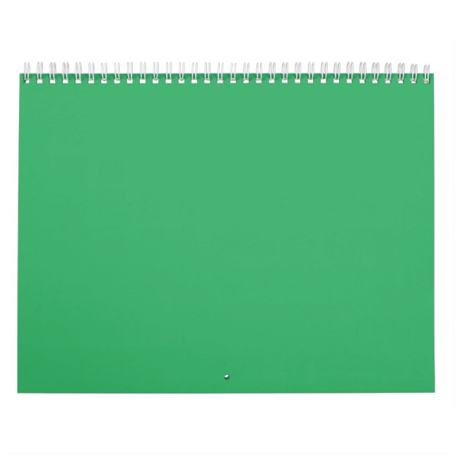 Benutzerdefinierter Smaragdgrüner Button Pin Kalender (Titelbild)