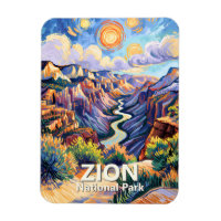 Benutzerdefinierter Sonnenuntergang in Zion Nation
