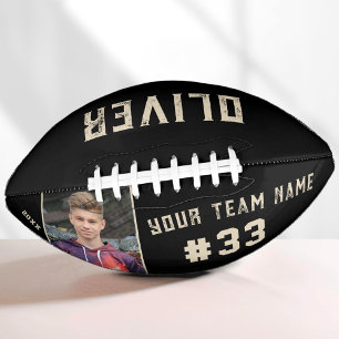 Benutzerdefinierter Spielername & Nummer Teamname Football