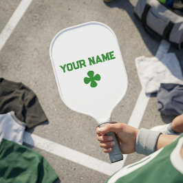 Benutzerdefinierter Sportname Monogramm Pickleball Schläger
