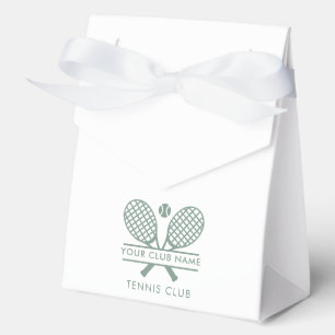 Benutzerdefinierter Sportvereinsname Tennis Team Geschenkschachtel