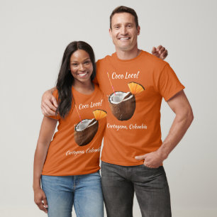 Benutzerdefinierter Standort Coco Loco T-Shirt