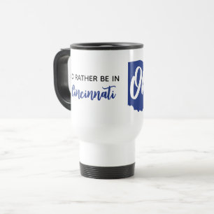Benutzerdefinierter Standort & Name Ohio Reisebecher