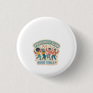 Benutzerdefinierter Stanzschnitt 'Positivity Club Button