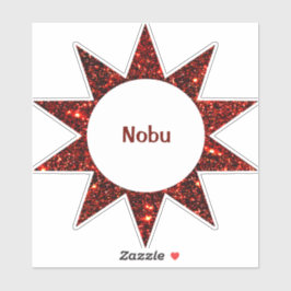 Benutzerdefinierter Star Aufkleber