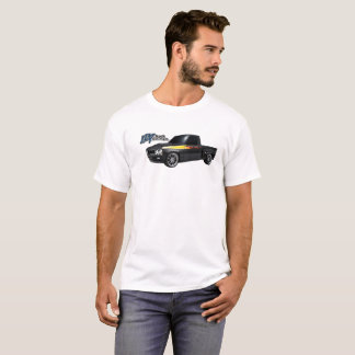 Benutzerdefinierter StepSide LUV mit Flammen T-Shirt