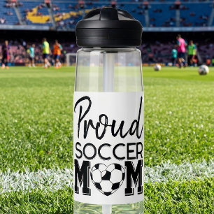 Benutzerdefinierter Stolz Fußball-Mama-Spieltag-Te Trinkflasche