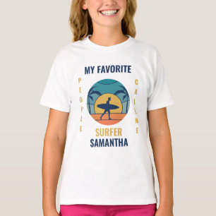 Benutzerdefinierter Surferkoordinator T-Shirt
