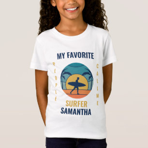 Benutzerdefinierter Surferkoordinator T-Shirt